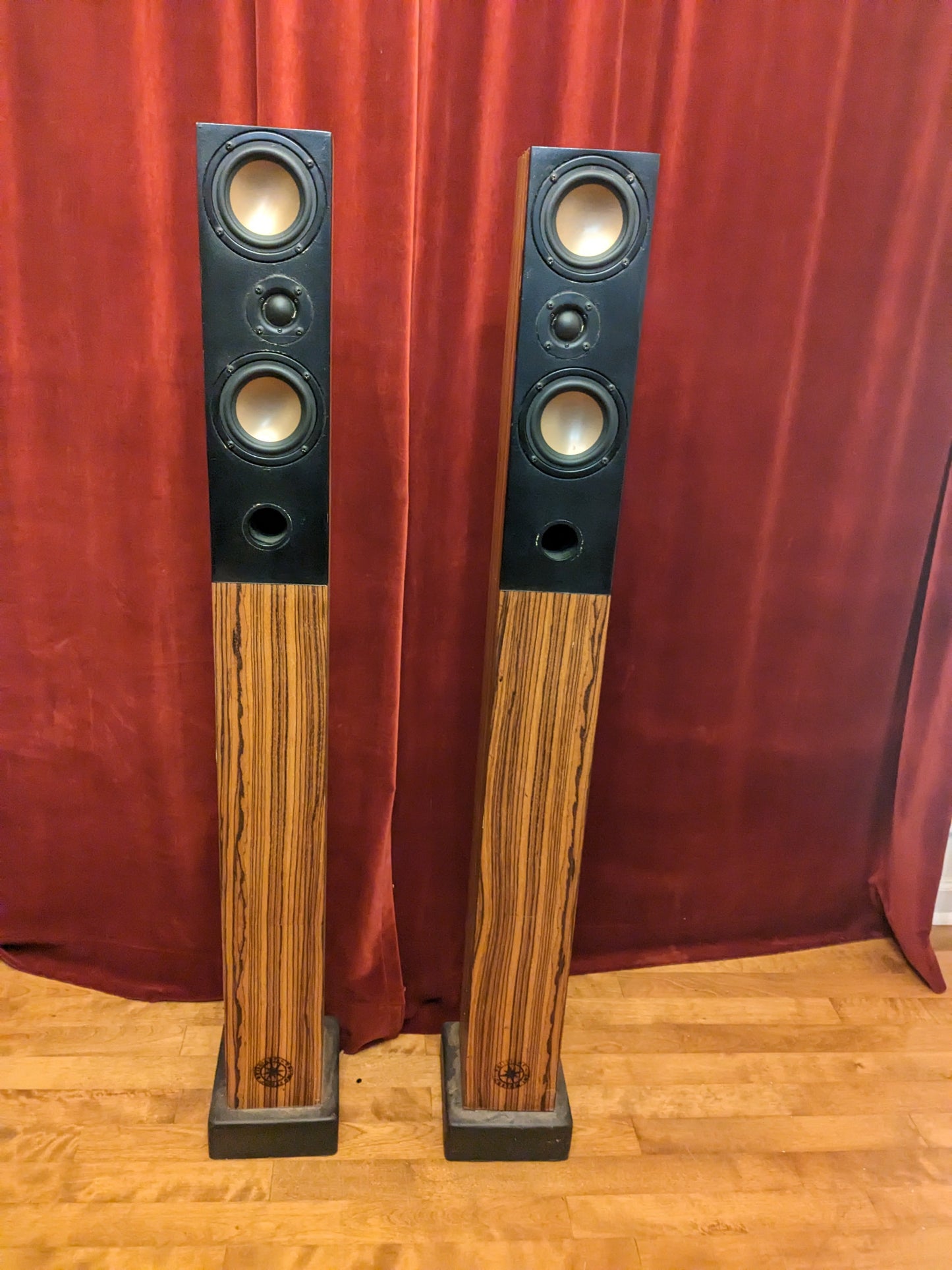 Audiophile Paired Towers Speakers